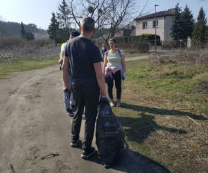 Sprzątanie na bydgoskim Miedzyniu