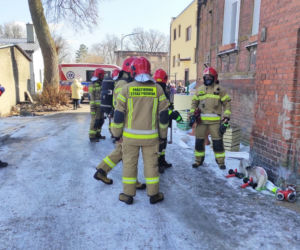 Ostróda: Groził że wysadzi butlę z gazem