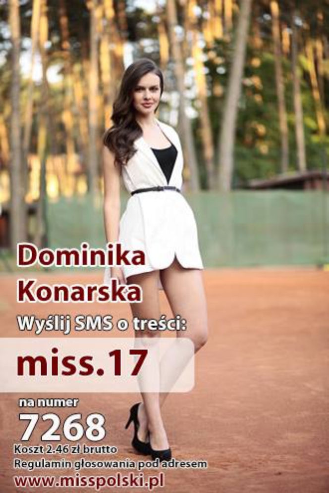 Wybory miss polski 2014 Dominika Konarska