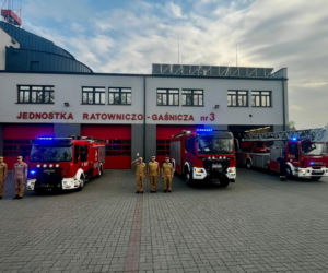 Hołd dla druha z OSP Trąbki