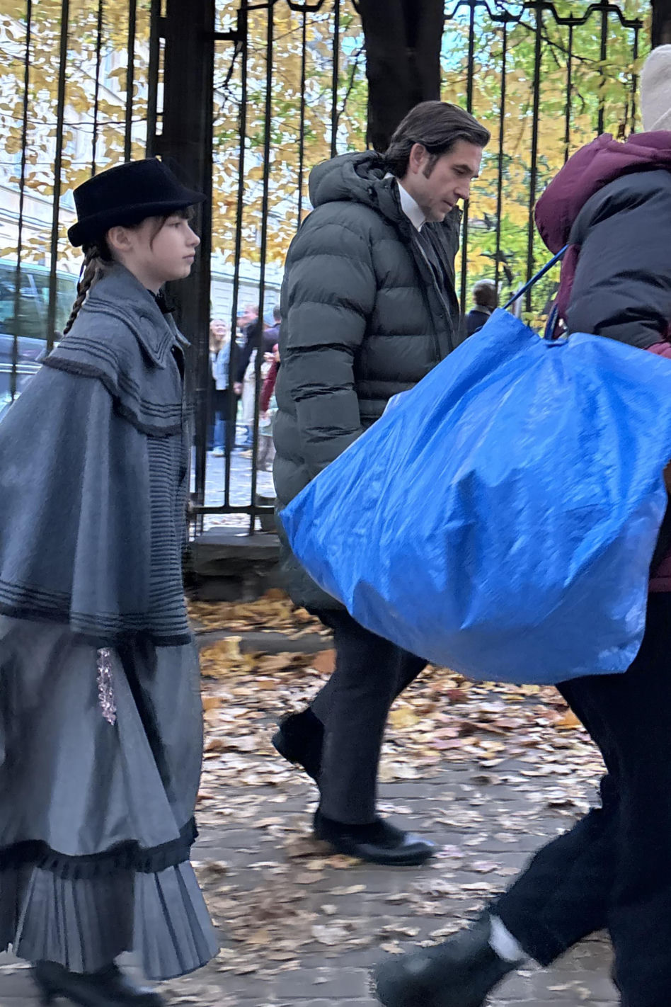Gwiazdy marzną na planie "Lalki"
