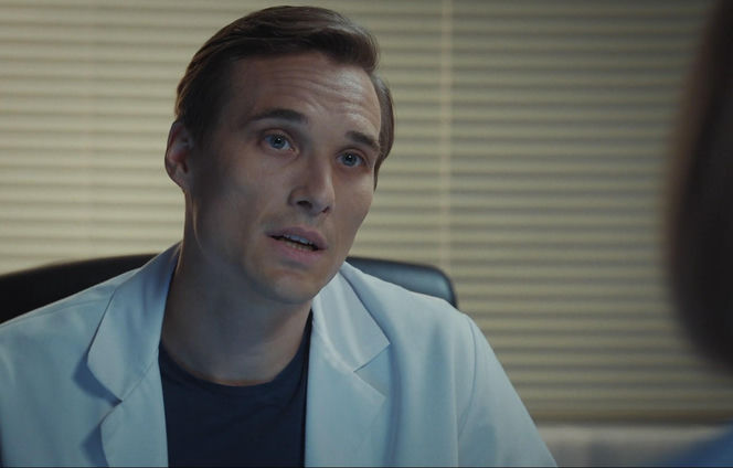 M jak miłość, odcinek 1889. Dorota (Iwona Rejzner), Olek (Maurycy Popiel)