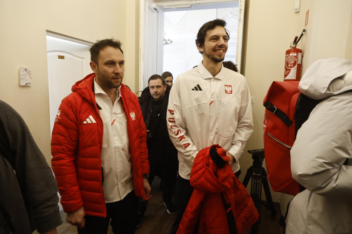 Kacper Tomasiak, Władimir Semirunnij i inni na spotkaniu u Ministra Sportu