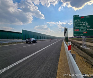 S1 Bieruń – Oświęcim: nowy odcinek już otwarty, choć prace nadal trwają