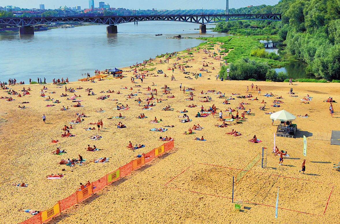 Najlepszy plażing na Poniatówce