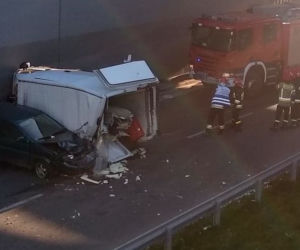 Wypadek na Trasie Niepodległości [20.11.2020]