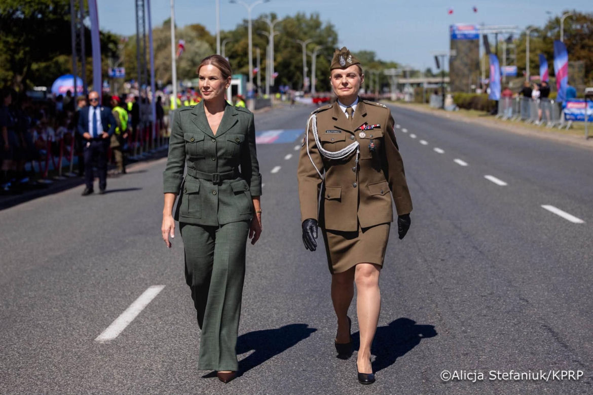 Święto Wojska Polskiego. Marta Nawrocka.