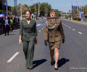 Święto Wojska Polskiego. Marta Nawrocka.