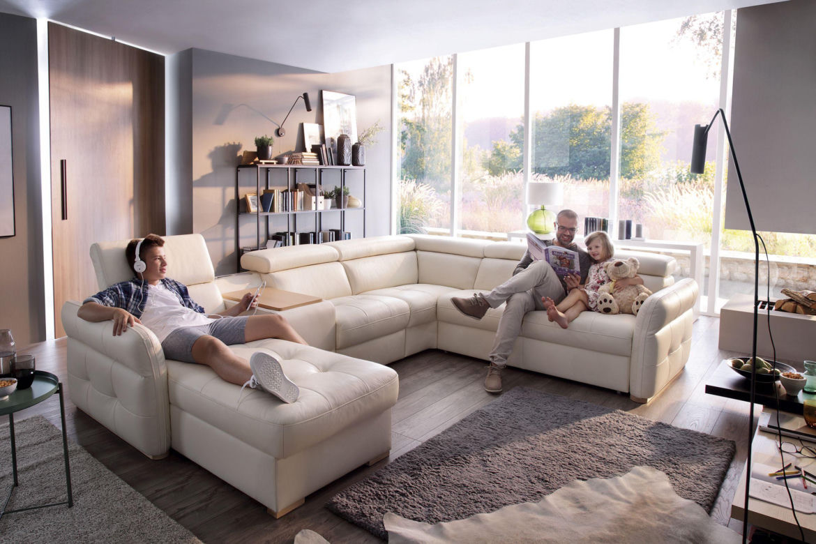 Sofa w salonie. Inspiracje