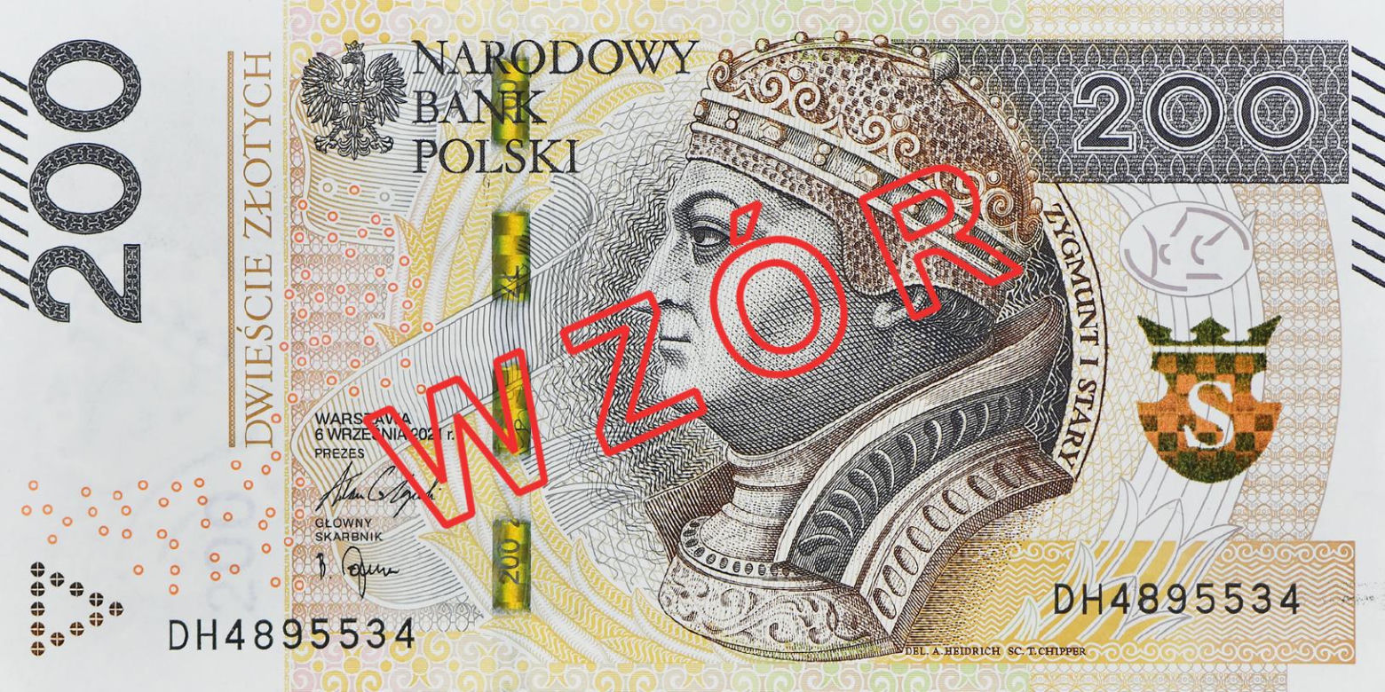 200 złotych 