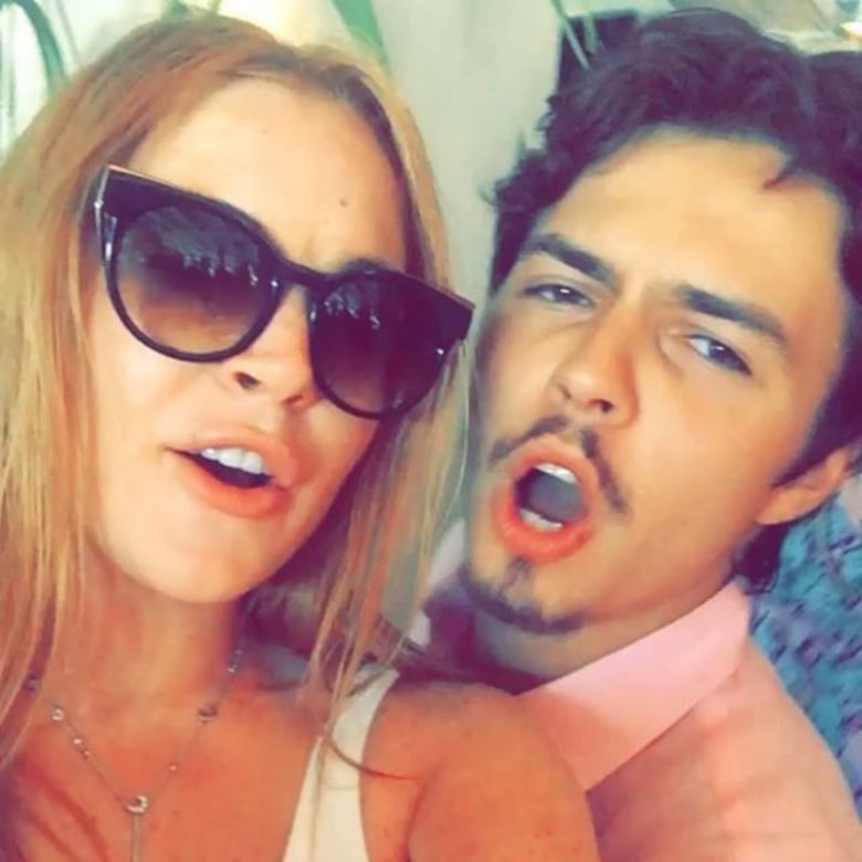 Lindsay Lohan z narzeczonym