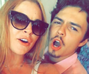 Lindsay Lohan z narzeczonym