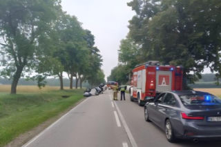 Sześć osób rannych, w tym dwoje dzieci. Wypadek na DK 63