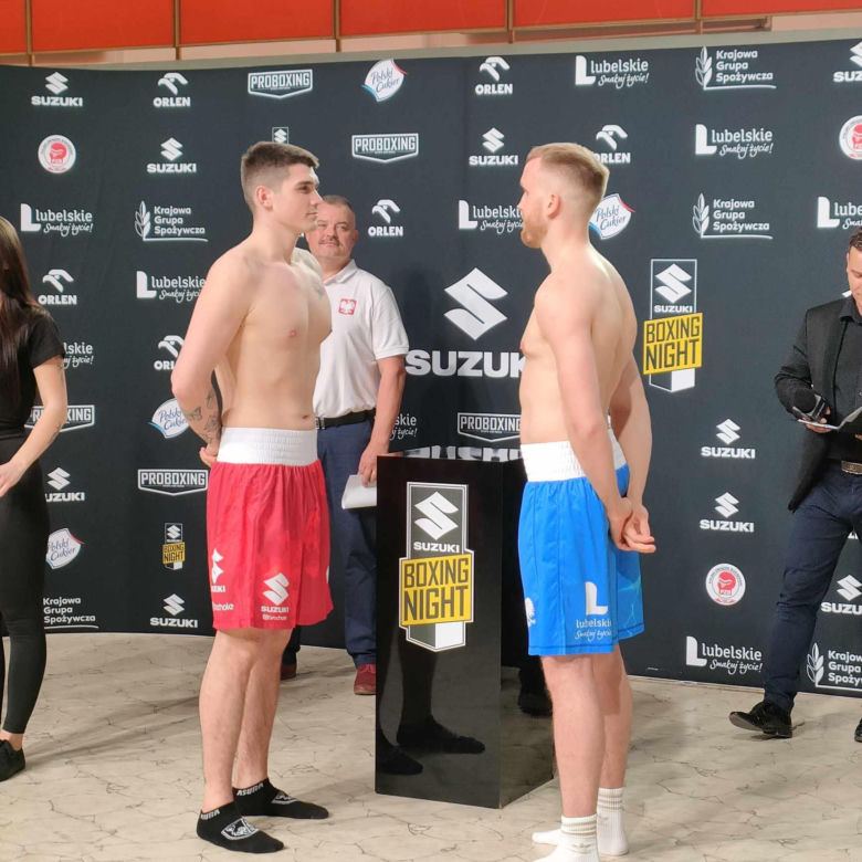 Łomża. Gala Suzuki Boxing NIght już dziś! Za nami oficjalne ważenie pięściarzy ZDJĘCIA 