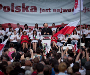 Rozróba na wiecu PiS we Wrocławiu 