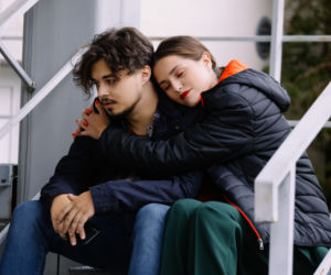 Na Wspólnej odc. 3355. Przemek Smolny (Eryk Cichowicz), Monika (Karolina Oldyńska)