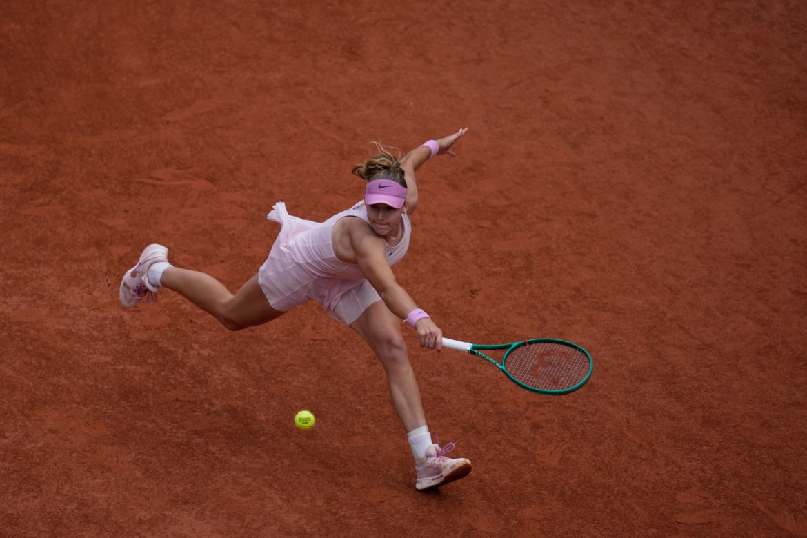 Chwalińska - Andriejewa, finał Roland Garros