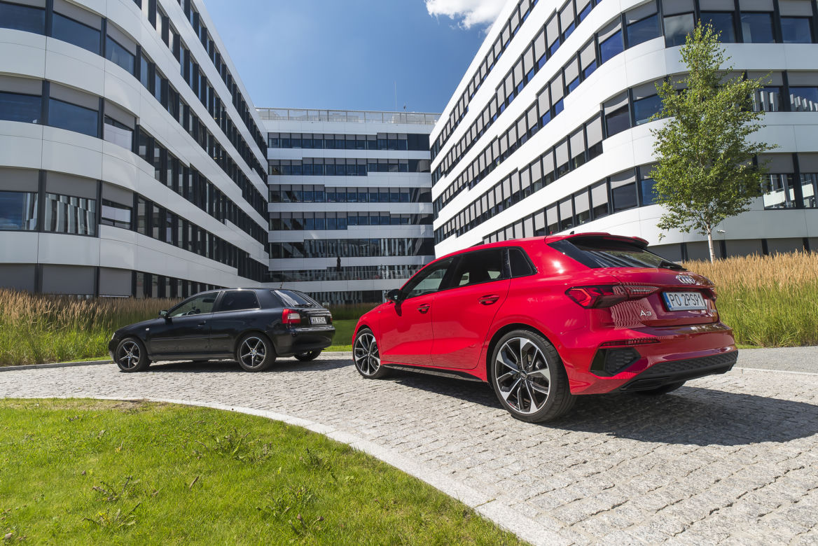 Audi A3 Sportback 8Y 35 TFSI S-Tronic S-line & Audi A3 8L 1.8 Turbo 20V 5MT