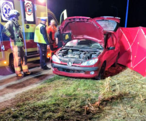 Tragiczny wypadek w miejscowości Żdżar. Zginął 30-latek, kierowca był pijany!