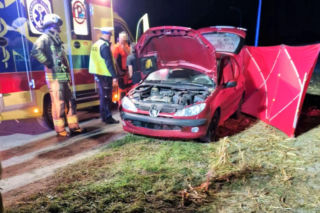 Tragiczny wypadek w miejscowości Żdżar. Zginął 30-latek, kierowca był pijany!