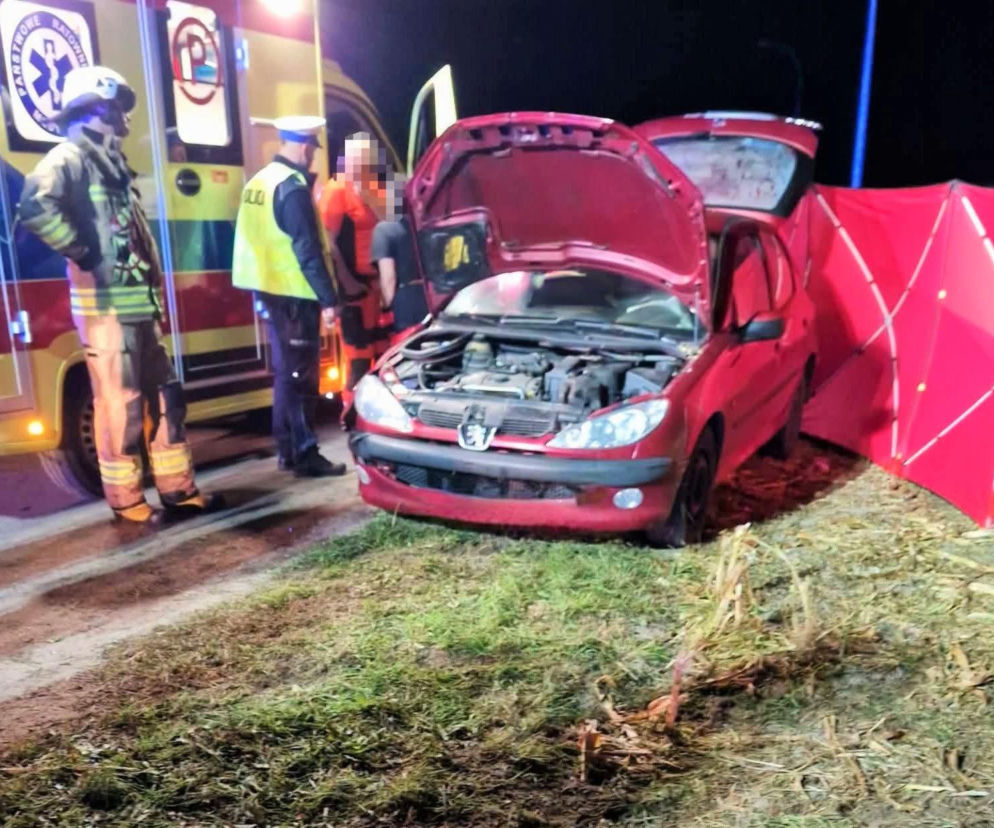 Tragiczny wypadek w miejscowości Żdżar. Zginął 30-latek, kierowca był pijany!
