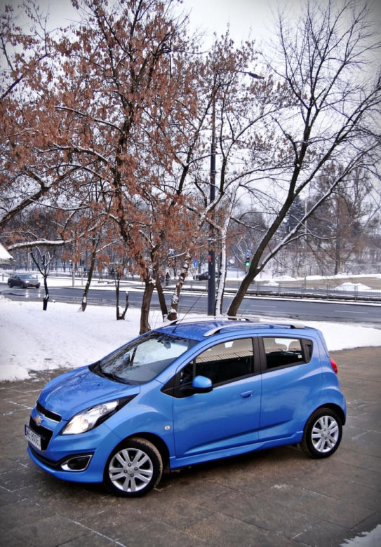 Chevrolet Spark lifting