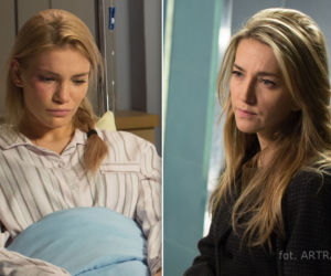 Na dobre i na złe odc. 561. Hana Goldberg (Kamilla Baar), Paula (Maja Bohosiewicz)