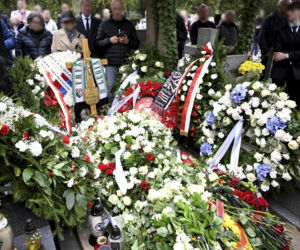 Pogrzeb Jacka Magiery. Spoczął obok Lucjana Brychczego