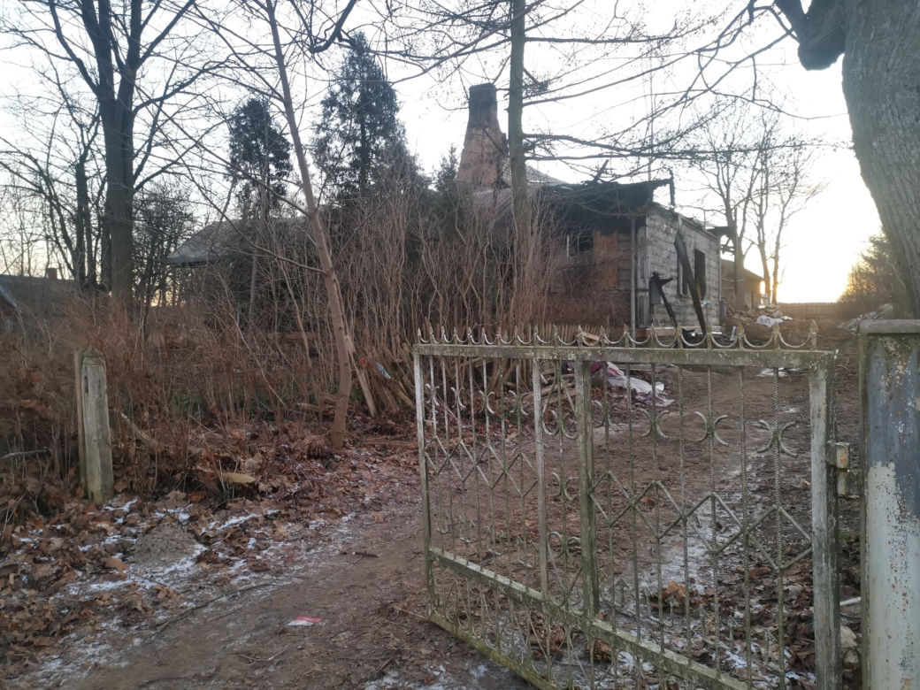 Pożar zniszczył moje marzenia