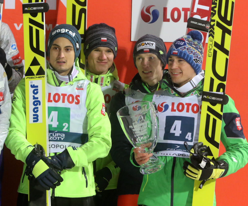 Maciej Kot, Andrzej Stękała, Stefan Hula, Kamil Stoch