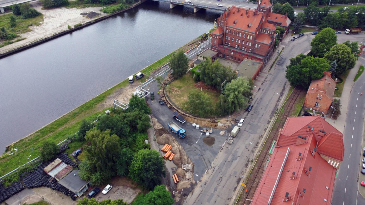 Przebudowa dróg na Międzyodrzu - lipiec 2021