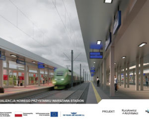 Dworzec Warszawa Wschodnia - wizualizacje