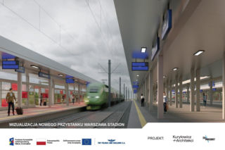 Dworzec Warszawa Wschodnia - wizualizacje