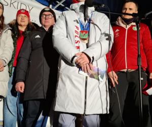 Powitanie Kacpra Tomasiaka w Bystrej 18.02.2026