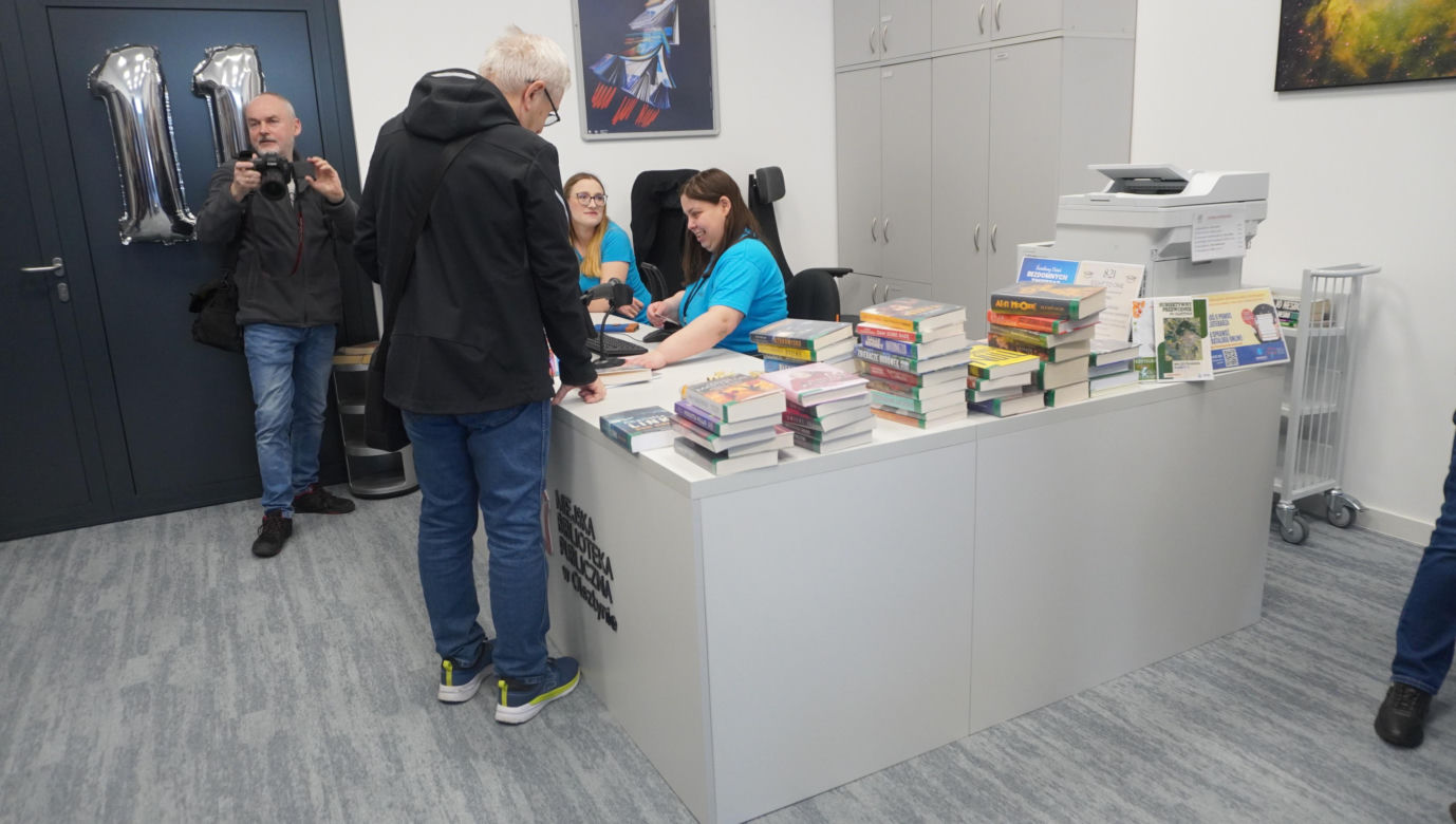 Kosmiczna biblioteka przeniosła się w nowe miejsce. Jak teraz wygląda? Byliśmy w środku