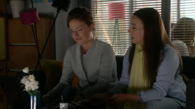 	M jak miłość odc. 1082. Ala (Olga Frycz), Magda (Anna Mucha)