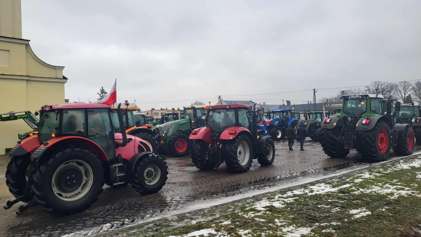 Rolniczy protest przeciwko inportowi z boża z Ukrainy i restrykcjom Europejskiego Zielonego Ładu 