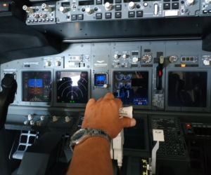symulator Boeinga 737 na leszczyńskim lotnisku