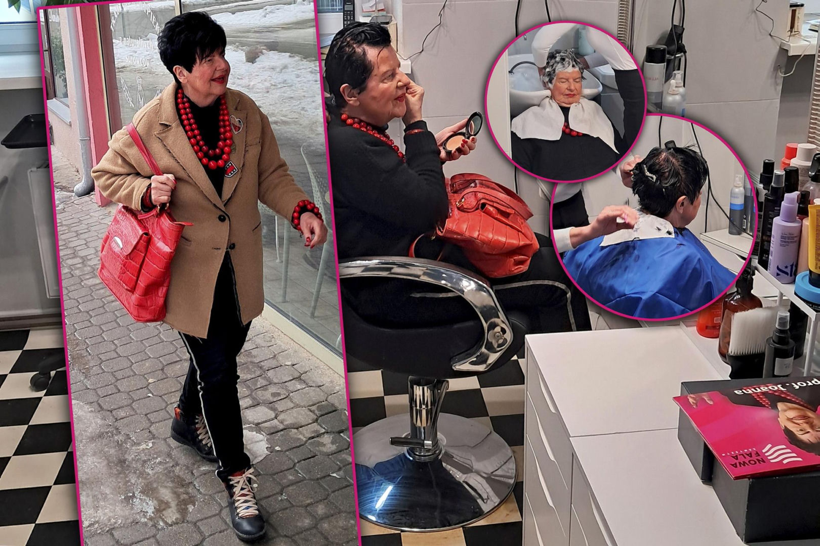 Nowa Fala startuje, a Senyszyn błyszczy. U fryzjera w swoich kultowych koralach [ZDJ…