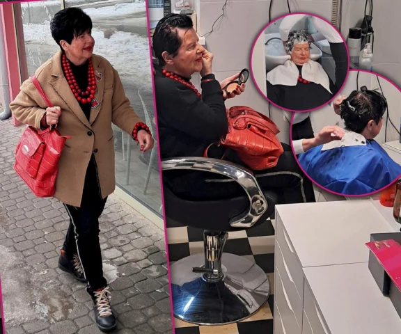 Nowa Fala startuje, a Senyszyn błyszczy. U fryzjera w swoich kultowych koralach