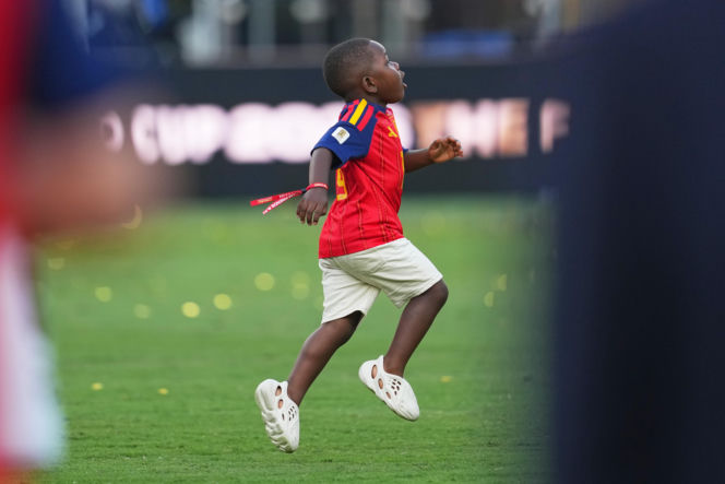 Lamine Yamal i jego brat Keyne