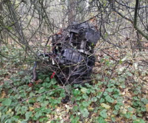 Zderzenie trzech pojazdów na DK 10 w Przyłubiu