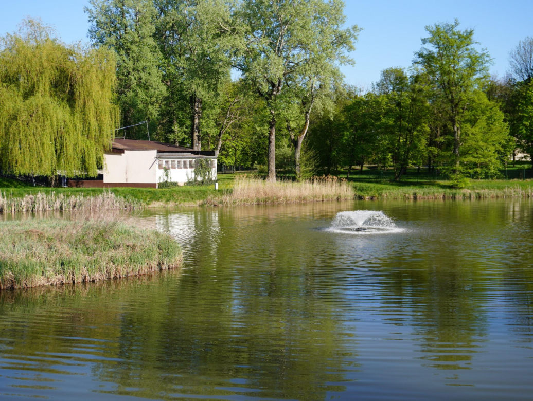 Park miejski w Opolu Lubelskim