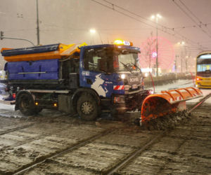 Trudne warunki drogowe w Polsce