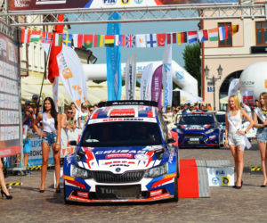 28. Rajd Rzeszowski - ceremonia mety na Rynku