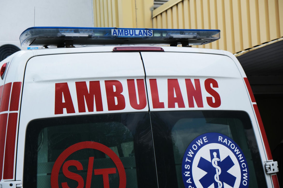 Wypadek na przejeździe kolejowym