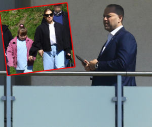 Prezydent Nawrocki spędził weekend z rodziną w Gdańsku. Robił politykę na balkonie! 