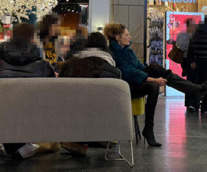 Agata Buzek na zakupach