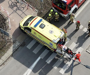 Potrącony na torach w Józefowie
