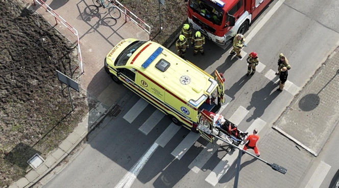 Potrącony na torach w Józefowie